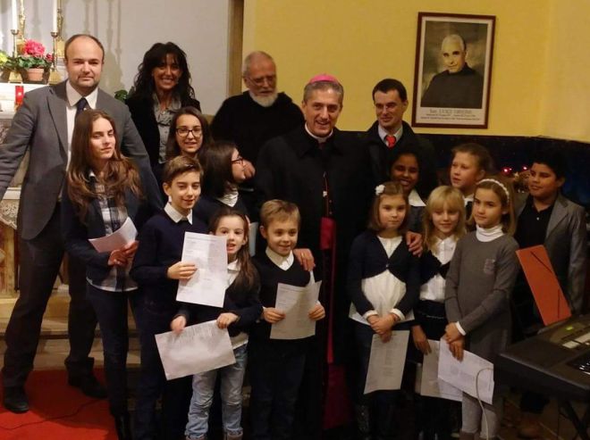 Il vescovo Viola ha celebrato la messa dei malati in ospedale con le voci bianche dell’Accademia Perosi