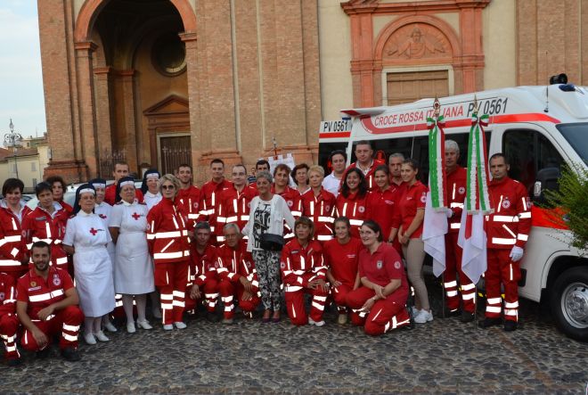 A Voghera inaugurati tre mezzi della Croce Rossa