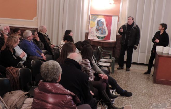 Sale, un successo la serata di Giovanna Franzin e Silvia Massari dedicata all’arte