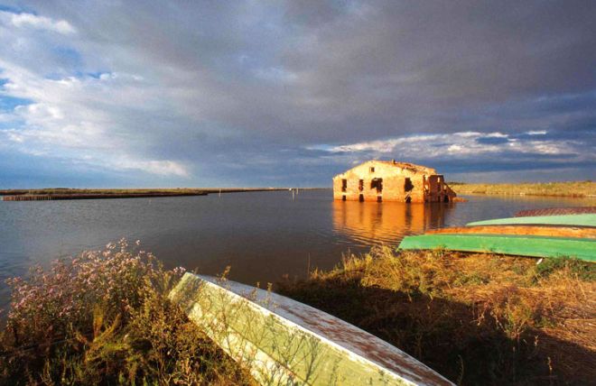 Turisti in visita al Parco del Po di Valenza e Castelnuovo Scrivia