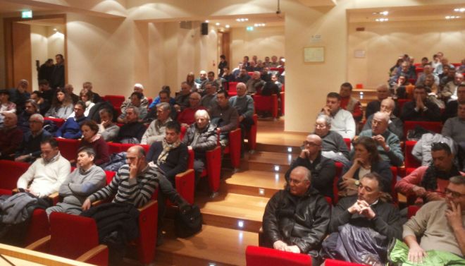 Gli agricoltori tortonesi alla Sala della Fondazione hanno discusso dei loro problemi