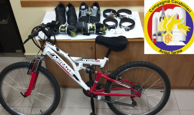 I carabinieri di Acqui arrestano due marocchini per furto di una bicicletta