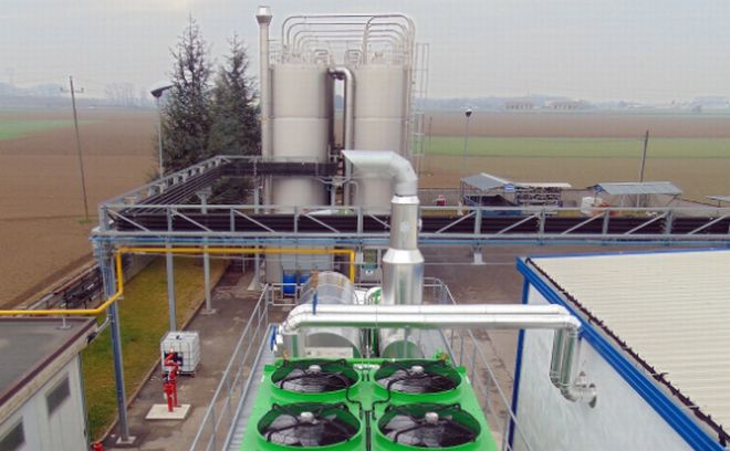 A Castelnuovo Scrivia ha iniziato a funzionare  una centrale elettrica da 600 Kw all’anno di energia elettrica e 700 di termica