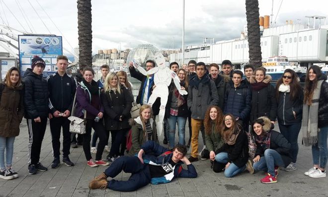 Studenti inglesi a Tortona per uno scambio col Marconi
