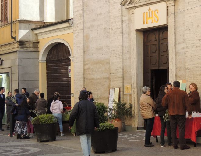 Tanta gente in città per la domenica delle palme e le manifestazioni in essere