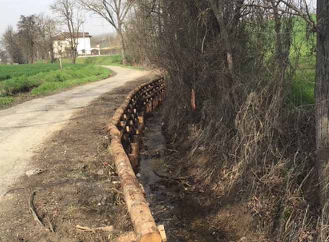 Importante intervento contro le alluvioni in strada Bedolla
