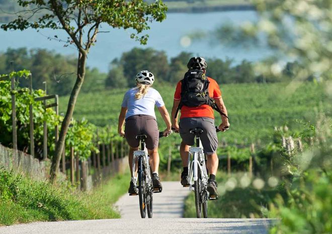 In bicicletta fra i vigneti dell’oltrepo’ pavese