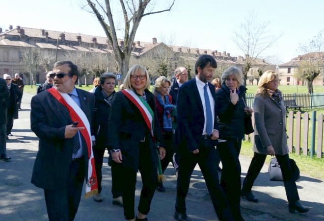 Il Ministro Franceschini ha visitato la Cittadella di Alessandria