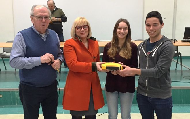 Un defibrillatore donato al liceo “Galilei” di Alessandria