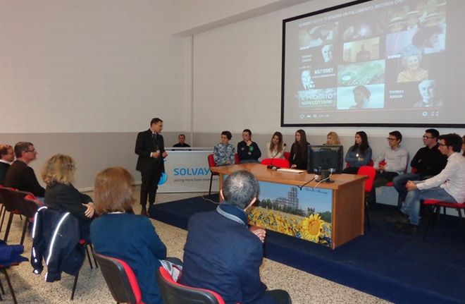 Stage alla Solvay per 10 studenti dell’istituto “Marconi” di Tortona