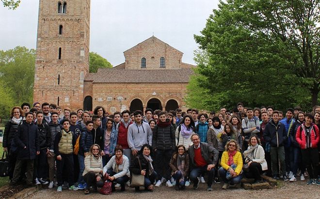 Gli studenti del Marconi in Romagna