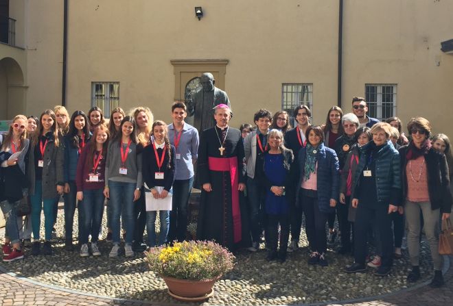 Gli studenti del Peano soddisfatti di essere ciceroni del Fai si preparano per il 21 maggio