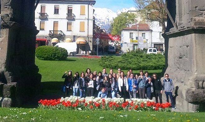 Gli studenti del Marconi alla scoperta dell’antica Aosta