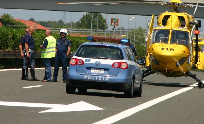Incidente fra due camion a Pontecurone, uomo di 62 anni ricoverato in prognosi riservata all’ospedale di Alessandria