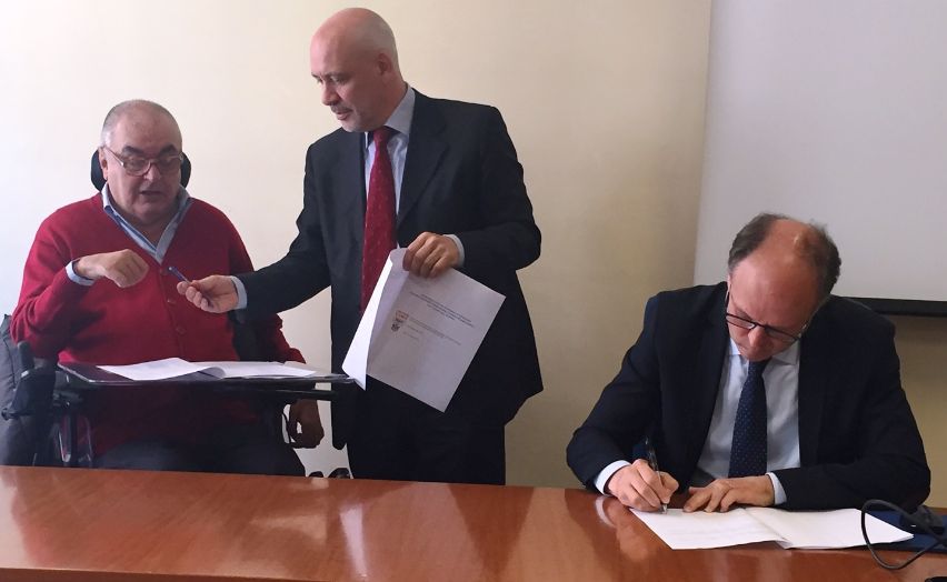 Ad Alessandria firmato un Protocollo d’intesa per aiutare i disabili