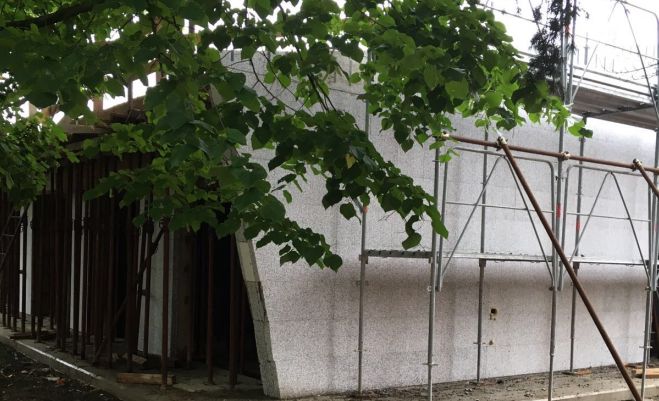 Tortona, a buon punto i lavori per la costruzione della nuova scuola media in viale De Gasperi