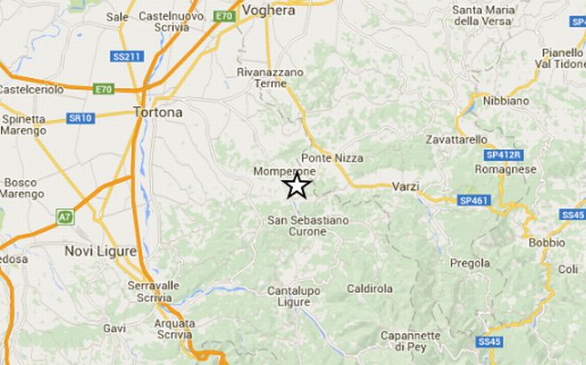 Un terremoto scuote la terra tortonese, ma a 10 Km di profondità. Nessun danno