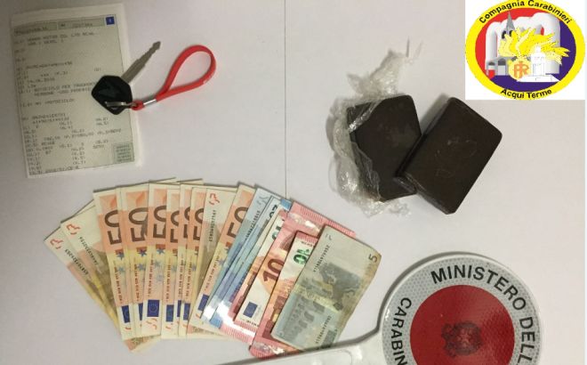 Marocchino spacciava droga, arrestato dai carabinieri di Acqui Terme