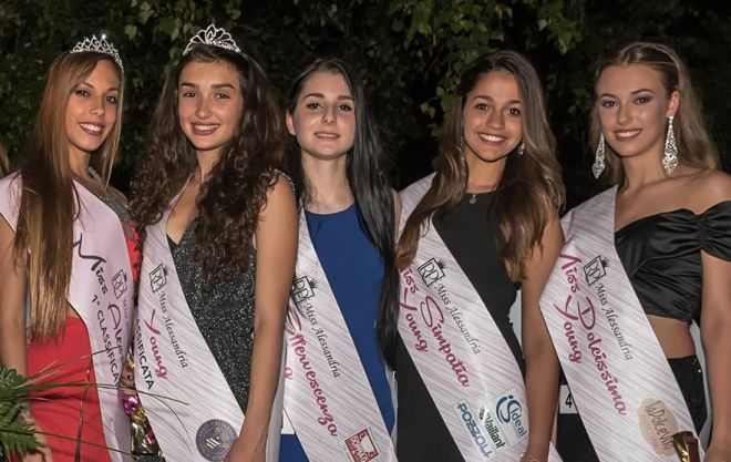Vittoria Bricarello é Miss Alessandria, Lara Camparo Miss Young