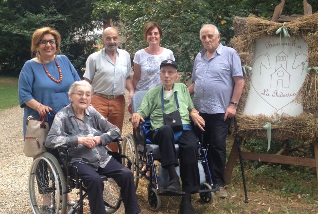 Gita in campagna per gli ospiti del Cora Kennedy