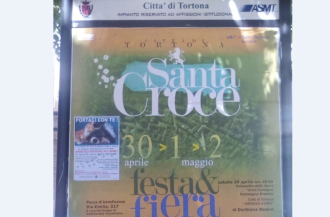 Tortona, manifesti piccoli e poco visibili per la campagna anti abbandono, perché?