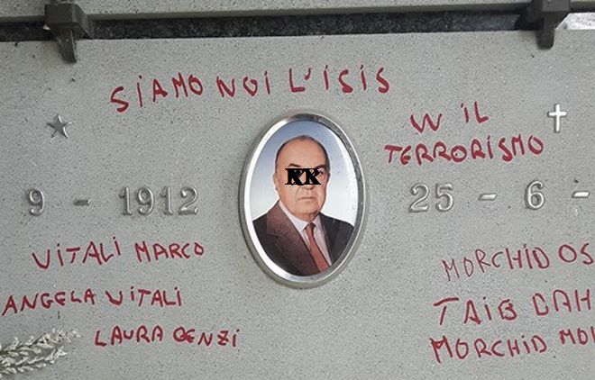 Vandali al cimitero di Morano Po