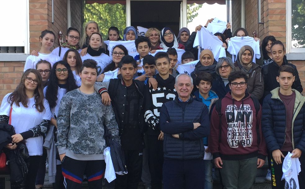 Gli studenti tortonesi del Carbone in visita ad una cantina locale