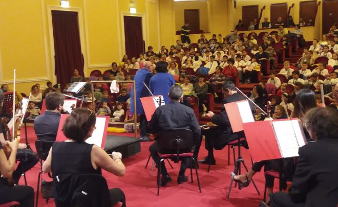 Grande successo ai concerti per le scuole dell’orchestra di Sanremo con oltre 1.500 giovani