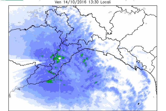 Maltempo, pioggia fino alle 21 di venerdì. Interventi dei pompieri a Ventimiglia e Imperia, nessuno nel Golfo Dianese e a Sanremo