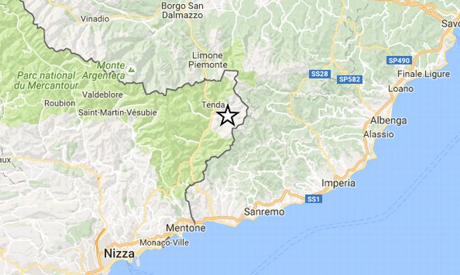 Altra scossa di terremoto alle 19,32 di Domenica nella provincia di Imperia, avvertita dagli strumenti. La quinta in 24 ore