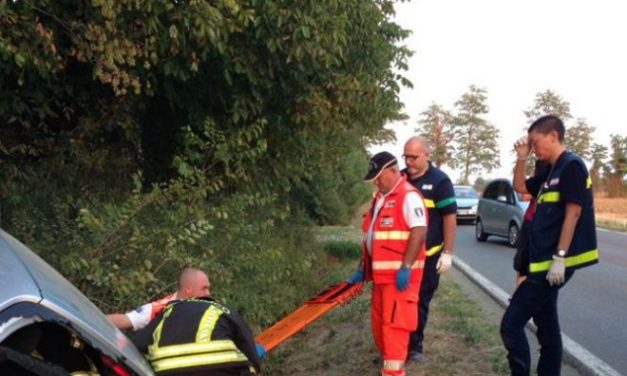 Un uomo ferito per un incidente stradale a Gavi