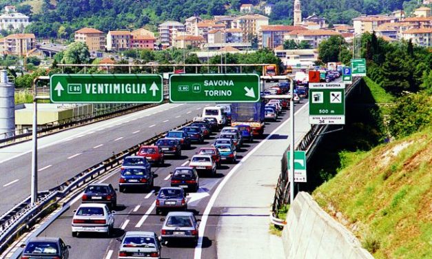 Le previsioni del traffico nel week end sull’Autostrada dei Fiori