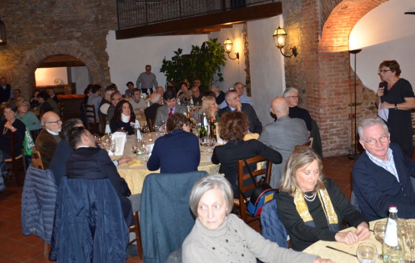 L’Associazione Pellizza a cena con tanti ospiti illustri