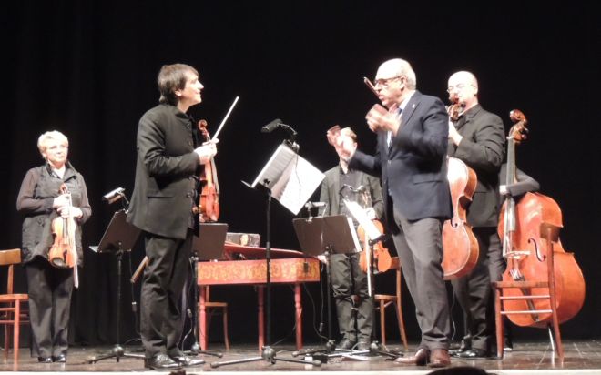 Strepitoso concerto di apertura della stagione di musica a Tortona: Rimonda suona il violino alla grande