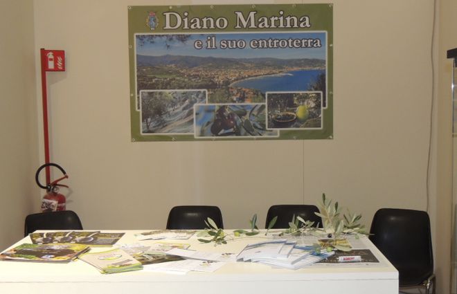 Il Comune di Diano Marina presente a Olioliva per valorizzare prodotti locali e territorio. Uno dei pochi