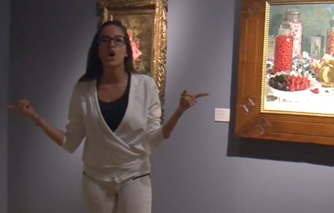 Illustrare le bellezze de “Il Divisionismo” in lingua tedesca per richiamare turisti dalla Germania