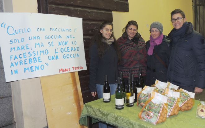 A Tortona i giovani dl San Matteo hanno raccolto quasi mille euro per i poveri e i terremotati