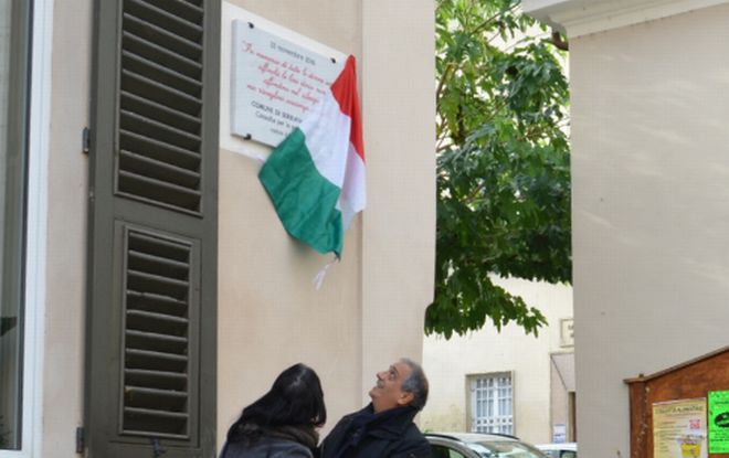 A Serravalle Scrivia una targa contro il femminicidio