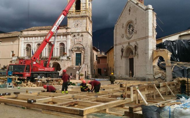 I Vigili del Fuoco di Alessandria nelle zone terremotate. Le immagini