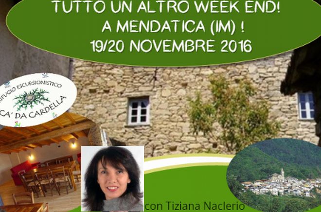 La pro loco di Mendatica organizza un week end speciale