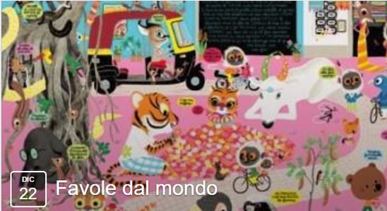 Giovedì a Imperia un pomeriggio per i bambini con favole dal mondo