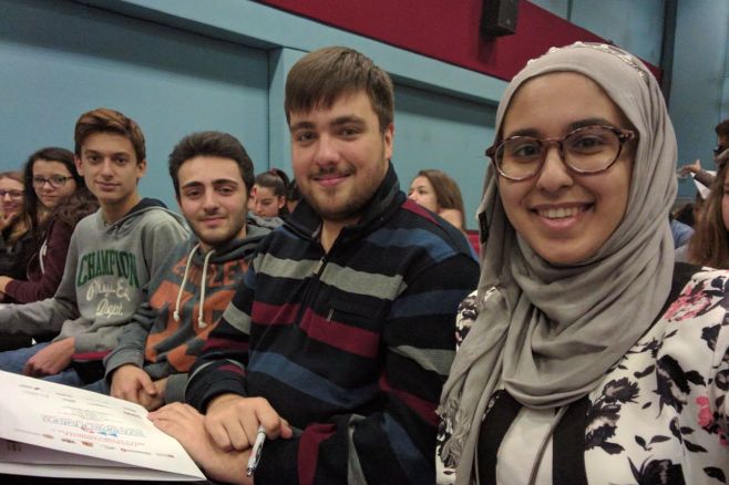 Gli studenti Tortonesi del Marconi alla manifestazione sulla stampa studentesca