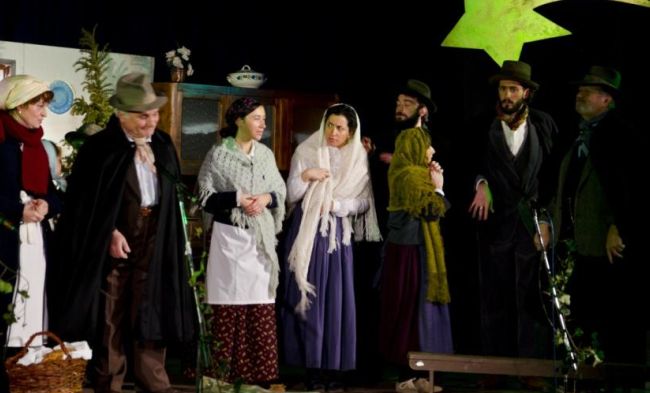 Al teatro Parvum di Alessandria c’è la commedia teatrale “Natale di paglia in tempo di guerra”