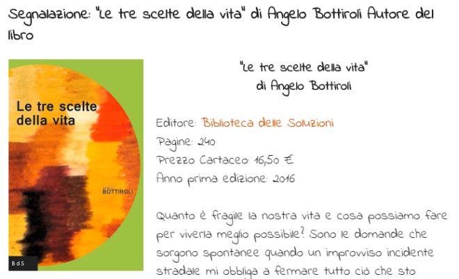 Il libro del nostro Direttore recensito dal sito “Toglietemi tutto ma non i miei libri”