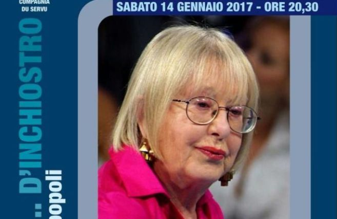 Sabato 14 gennaio torna la rassegna letteraria “Cervo in blu d’inchiostro” con Natalia Aspesi