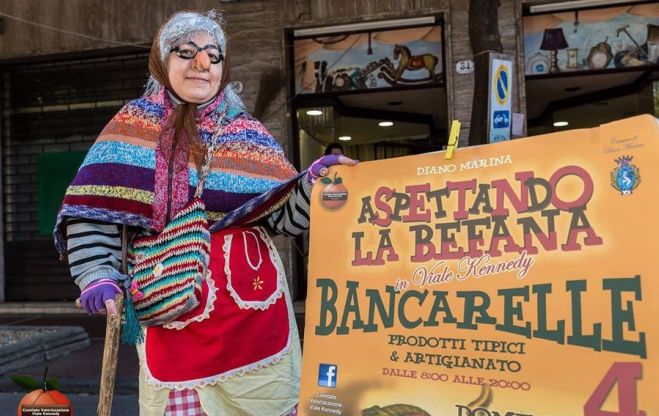 Diano Marina aspetta la Basara (Befana) con due mercatini speciali nel centro