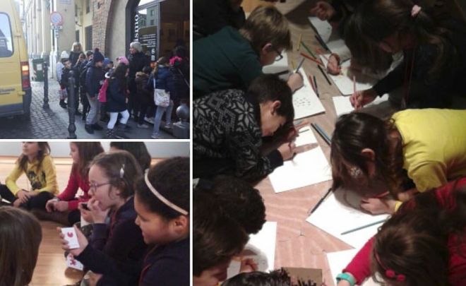 A “Il Divisionismo” di Tortona sono riprese le visite delle scolaresche dopo la pausa natalizia