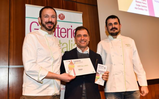Valenza, tre coni per Andrea Soban, nell’olimpo dei gelatieri premiati dal Gambero Rosso