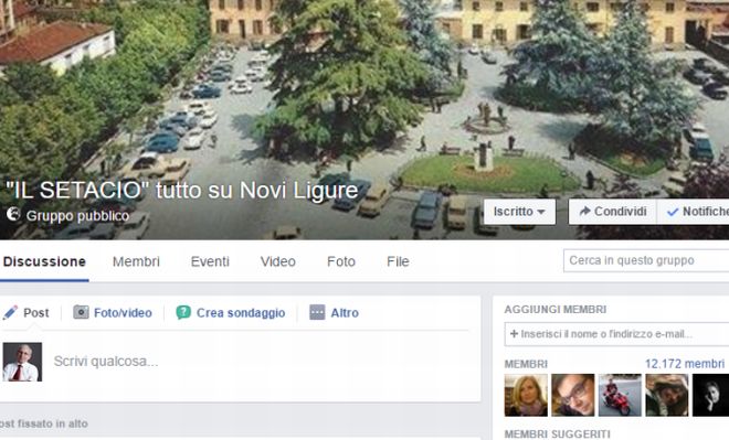 Incredibile ma vero, chiude per maleducazione “Il setacio” di Novi Ligure, storico Gruppo FB con oltre 12 mila utenti