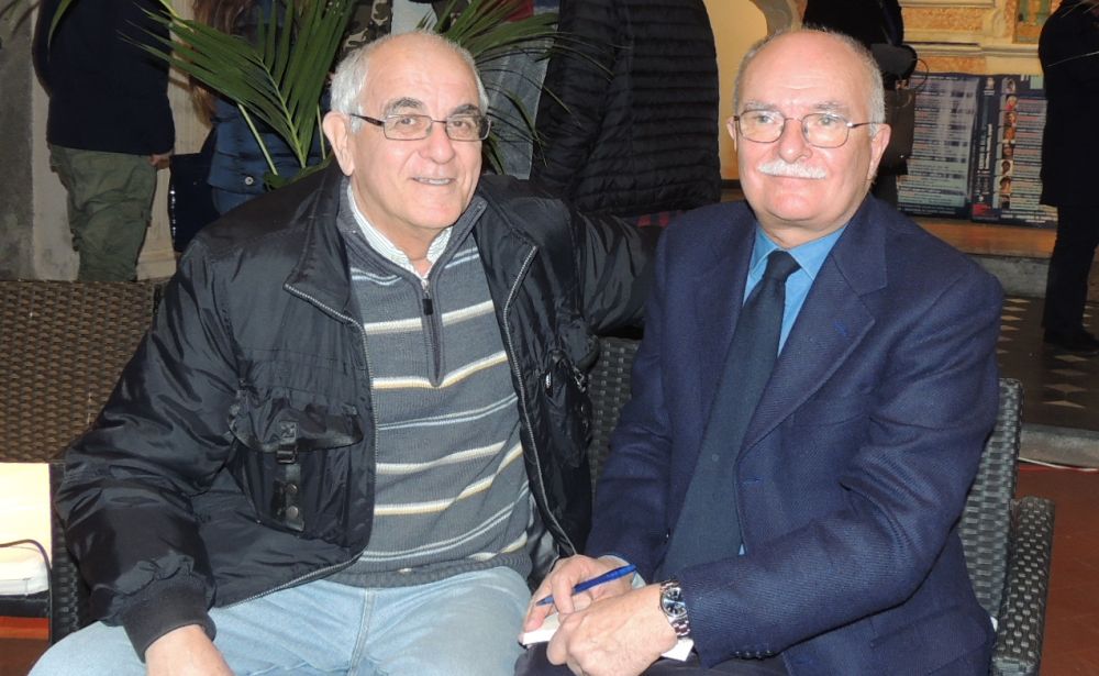 Reportage fotografico della serata culturale più attesa a Cervo con Walter Barberis presidente di Einaudi